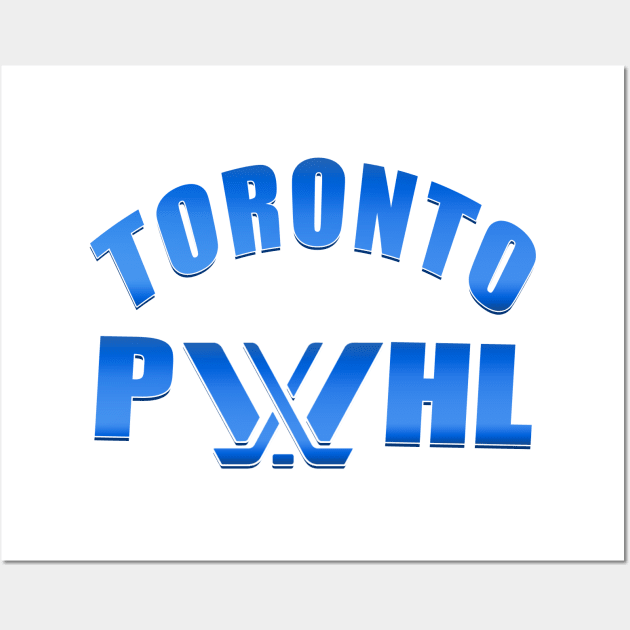 Toronto PWHL logo Wall Art by thestaroflove